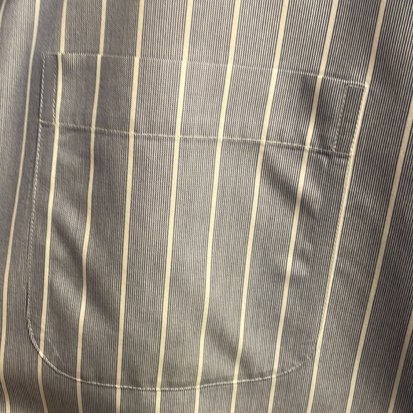 EUC Joseph A Bank Striped Collared Dress Shirt - Picture 4 of 4